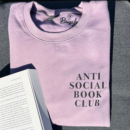 Antisocial Book Club Crewneck