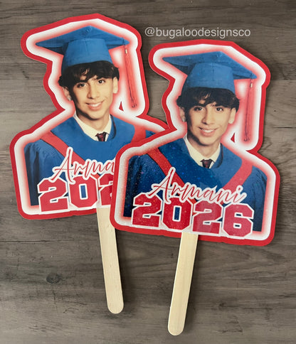 Graduation Fan - set of 5