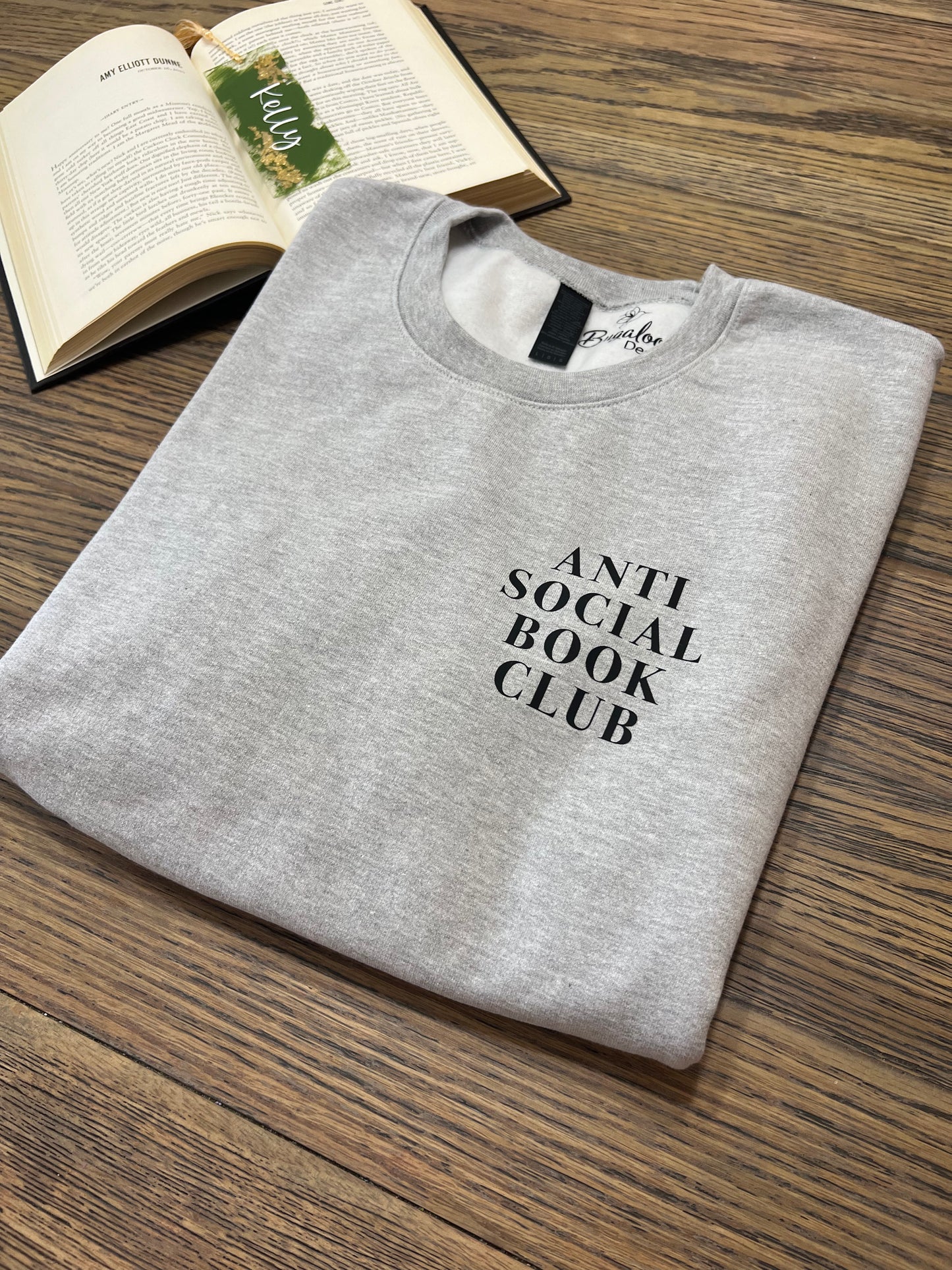 Antisocial Book Club Crewneck