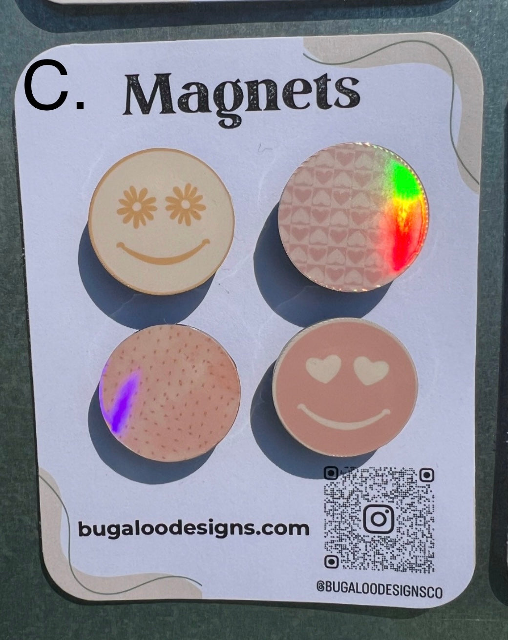Happy Vibes Magnet Set
