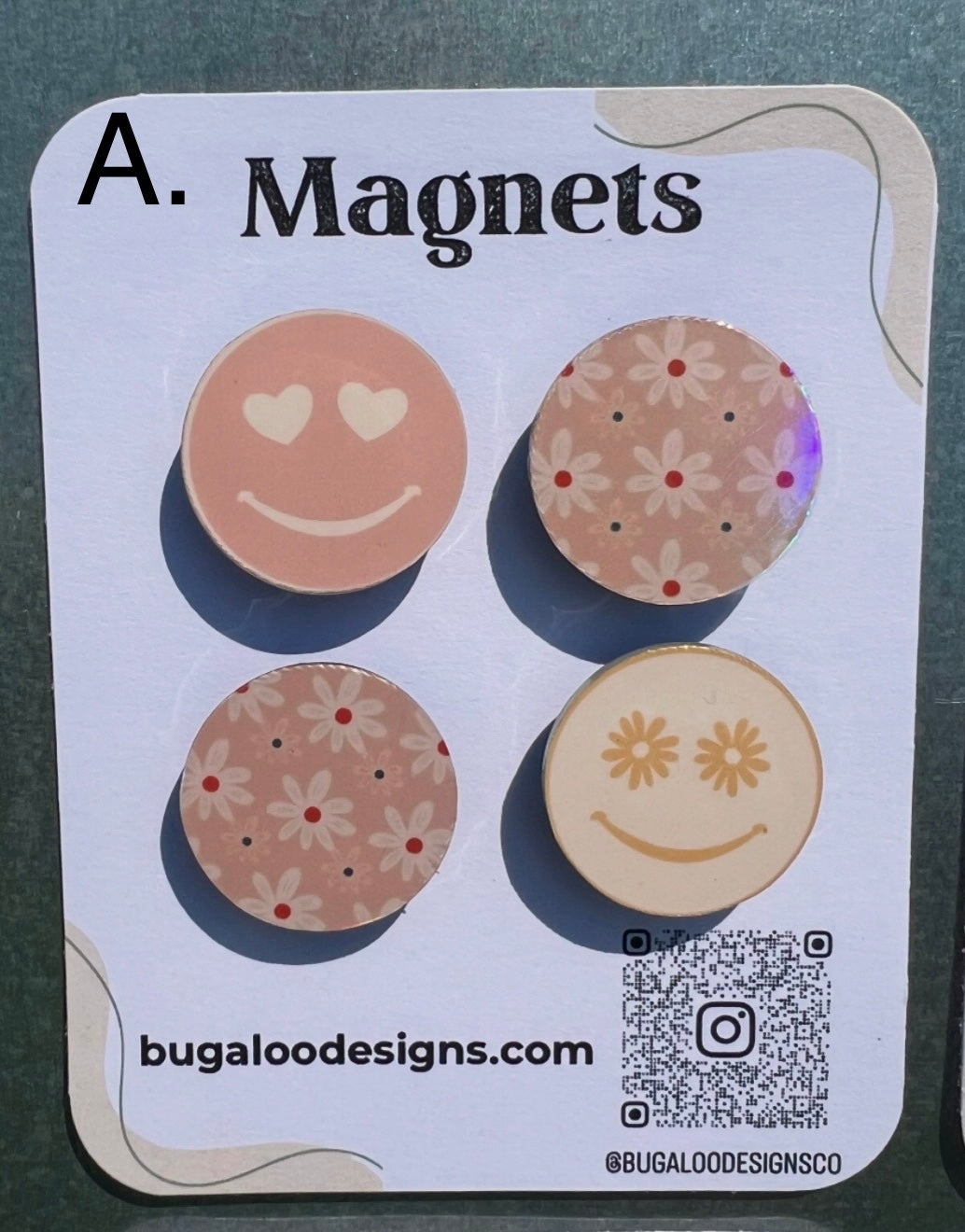 Happy Vibes Magnet Set