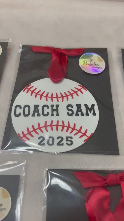 Sports Ornament - Personalized